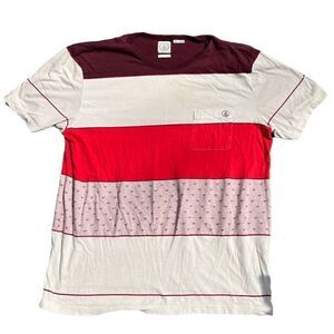 Volcom Striped Pocket T shirt